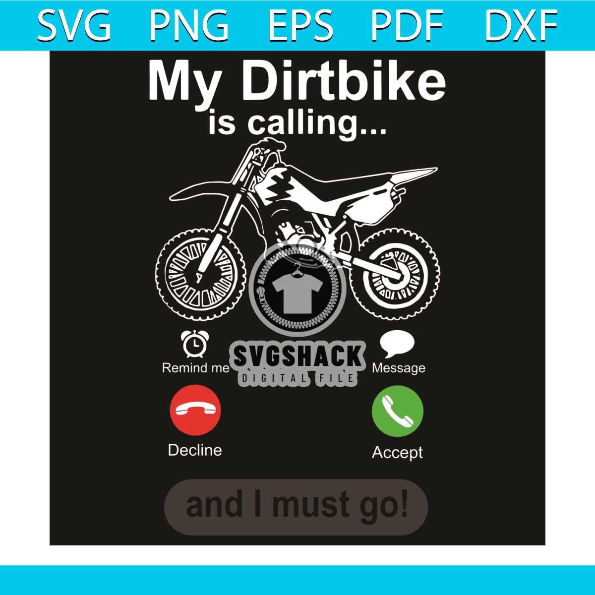 My Dirtbike Is Calling And I Must Go Svg, Trending Svg, Dirt