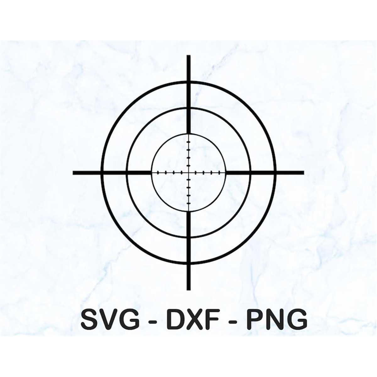 Target Point Svg Target SVG Cut File PNG DXF High Quality Easy to Use Instant | Inspire ...