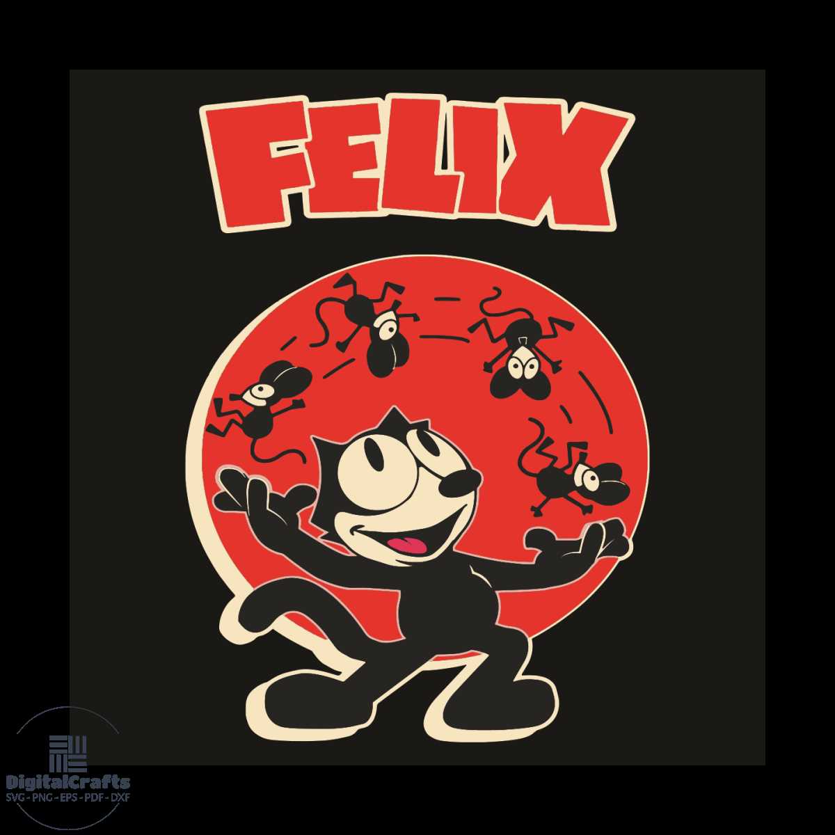 Felix Svg, Trending Svg, Cat Svg, Mice Svg, Cat Juggling Mic | Inspire