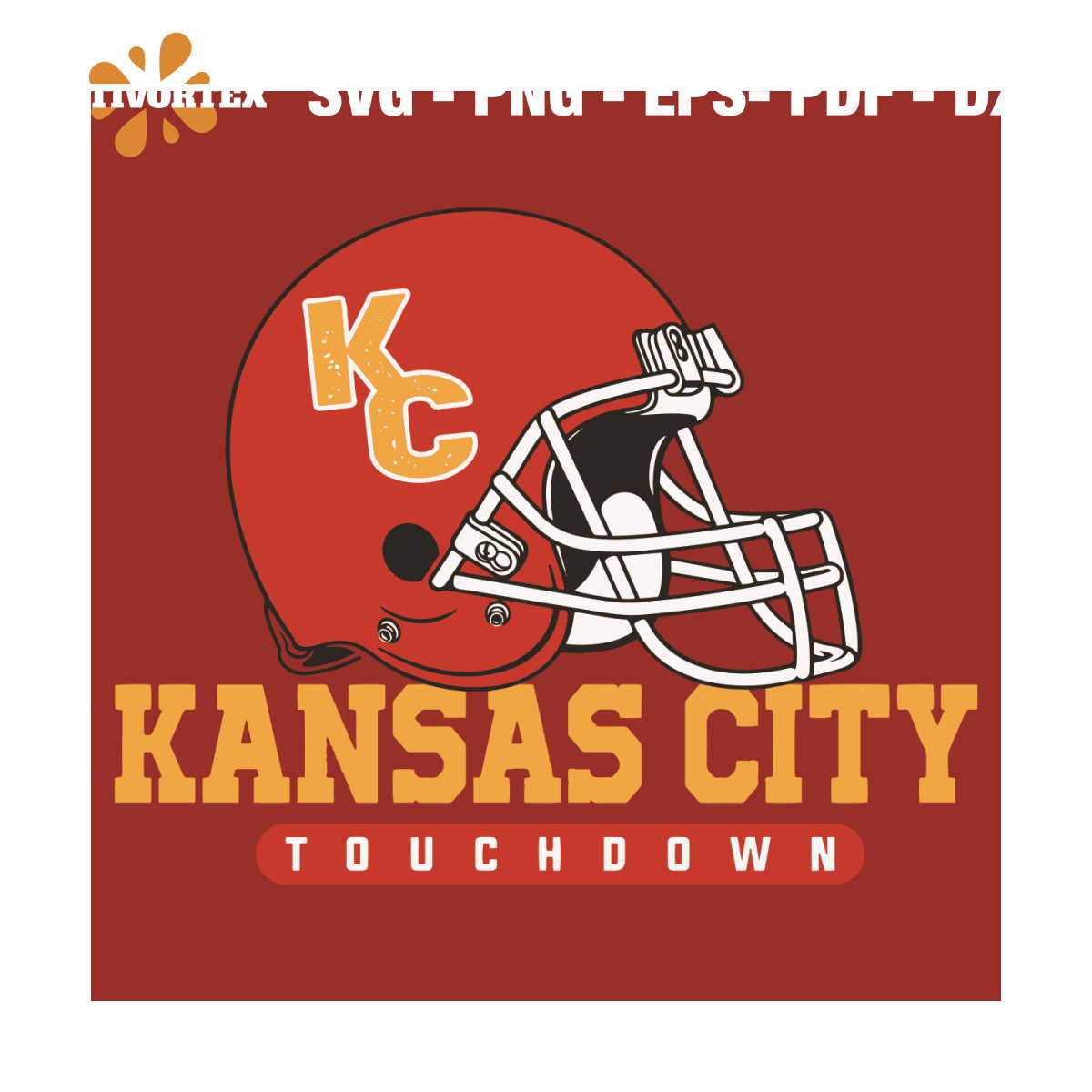 Kansas City Touchdown Svg, Sport Svg, Kansas City Chiefs Foo - Inspire ...