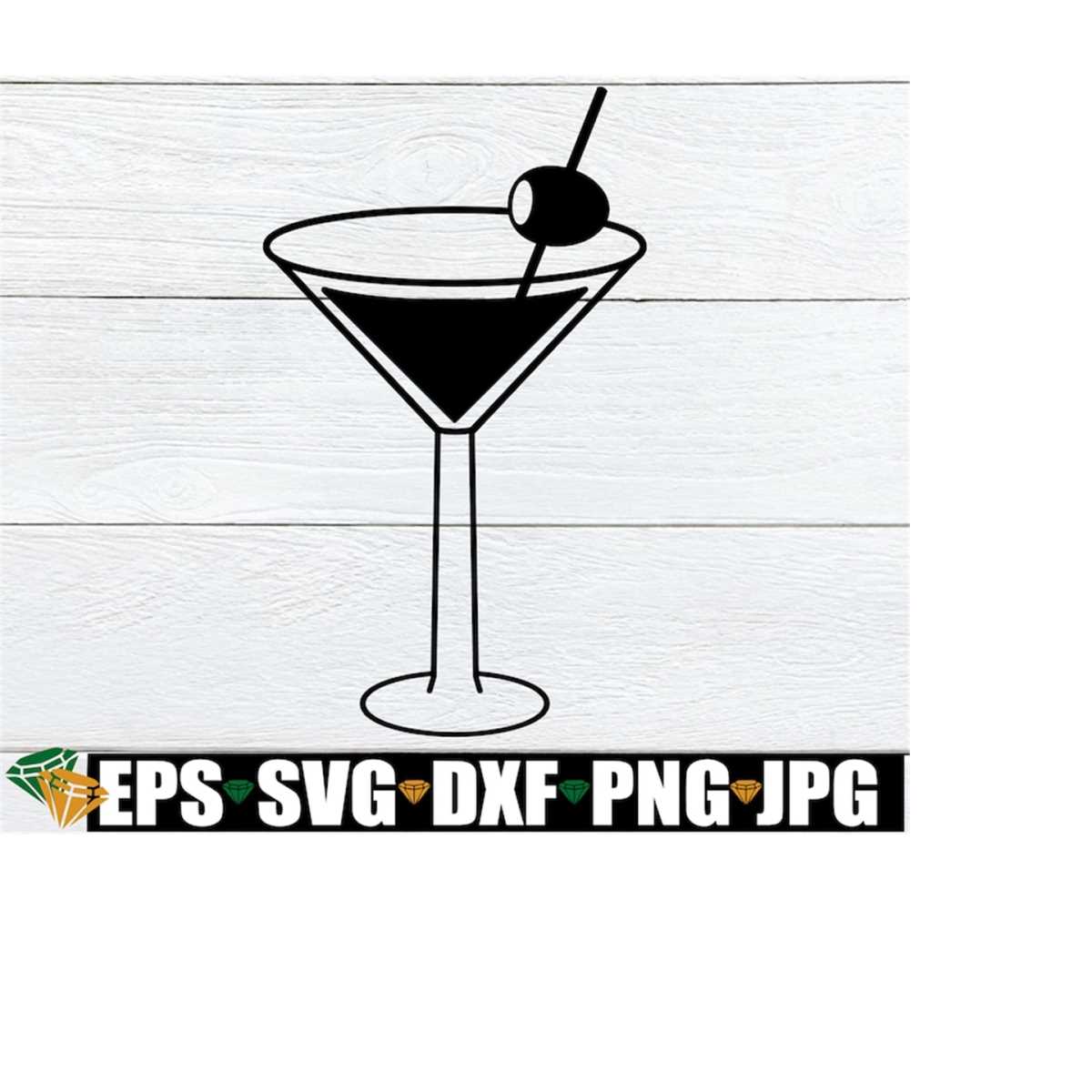 Martini svg, Dirty Martini svg, Dirty Martini Clipart, Marti Inspire
