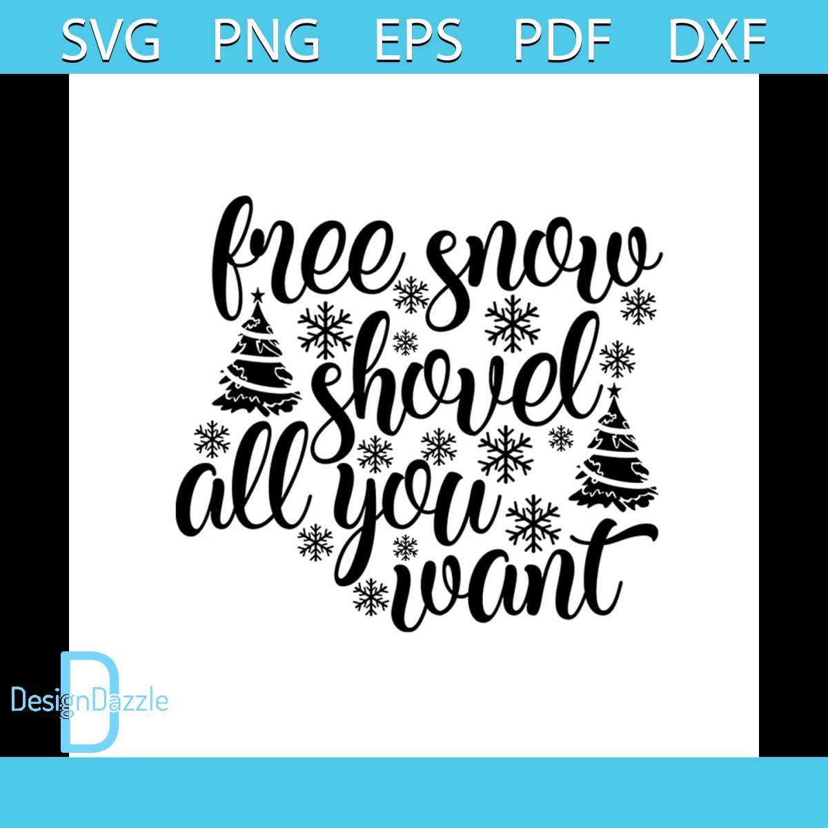 Snow Shovel Svg | Inspire Uplift