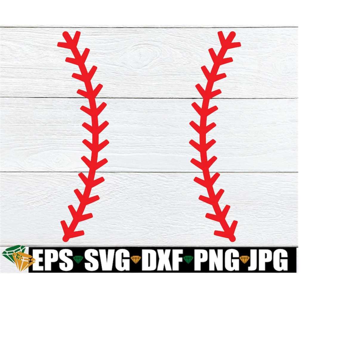 Baseball Laces svg, Softball Laces svg, Baseball Stitches sv - Inspire