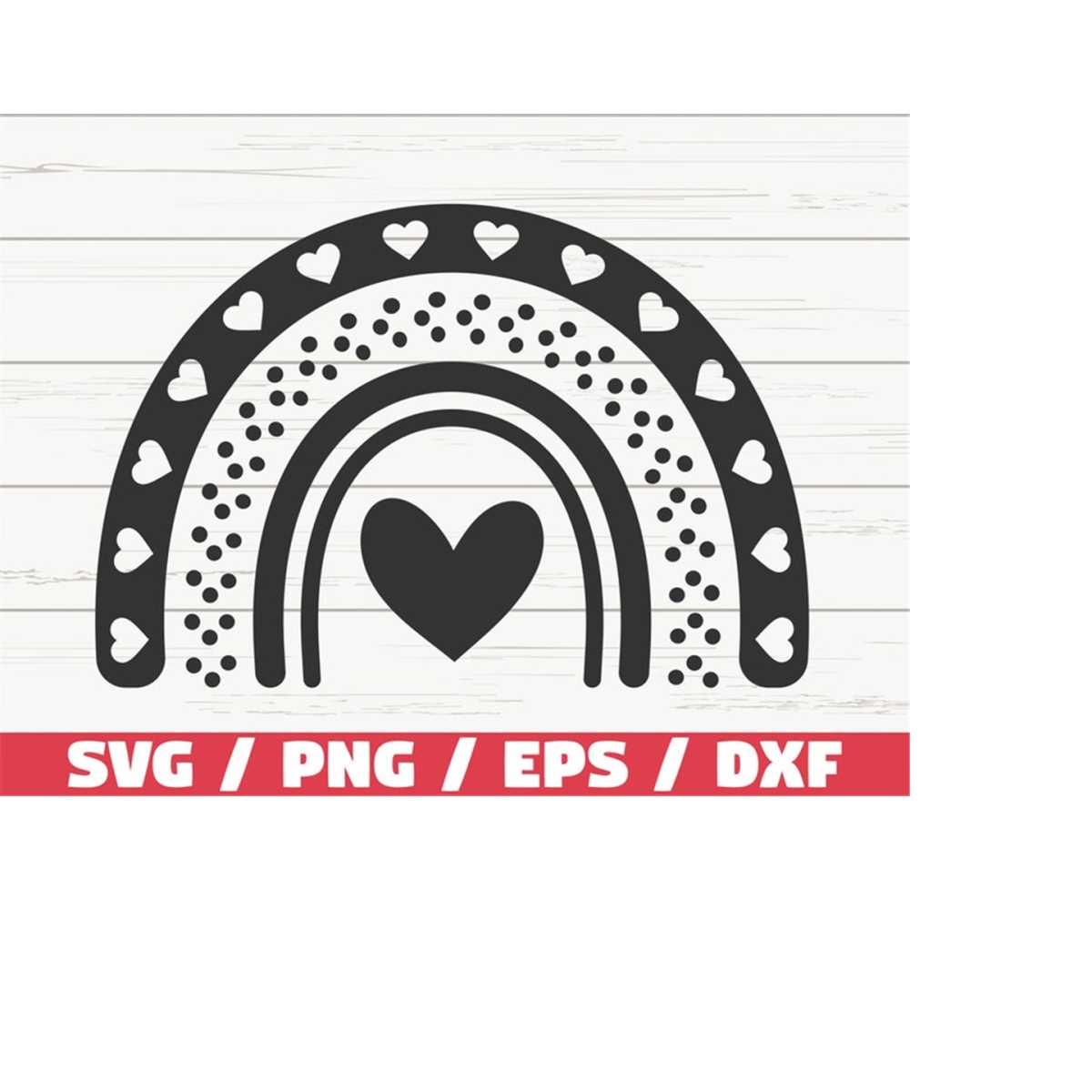Boho Rainbow SVG / Pastel Rainbow SVG / Cut File / Cricut / - Inspire ...