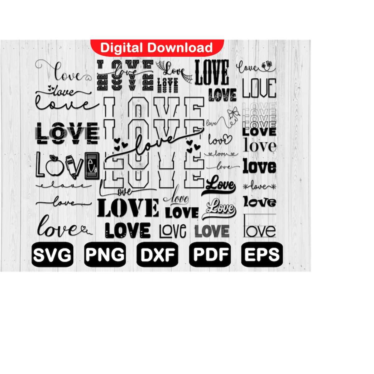 Love Svg Bundle, Valentines Day Svg Bundle, Valentine Shirts - Inspire ...