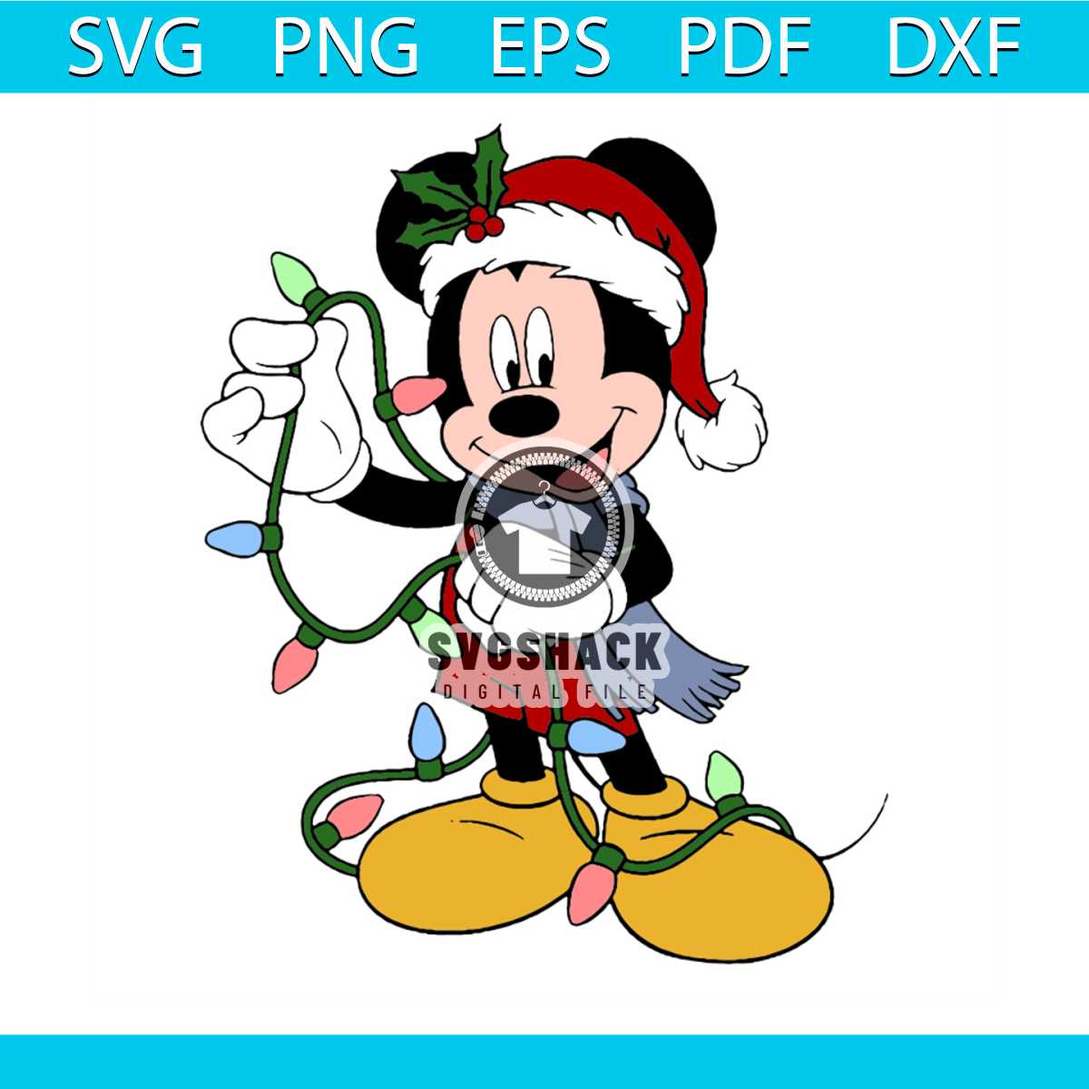 Christmas Mickey Mouse Decor Svg, Disney Svg, Christmas Svg, - Inspire
