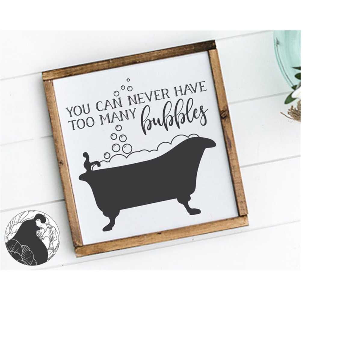 Svg Files, Bath svg, Bathroom svg, Bubbles svg, Tub svg, Cut | Inspire ...