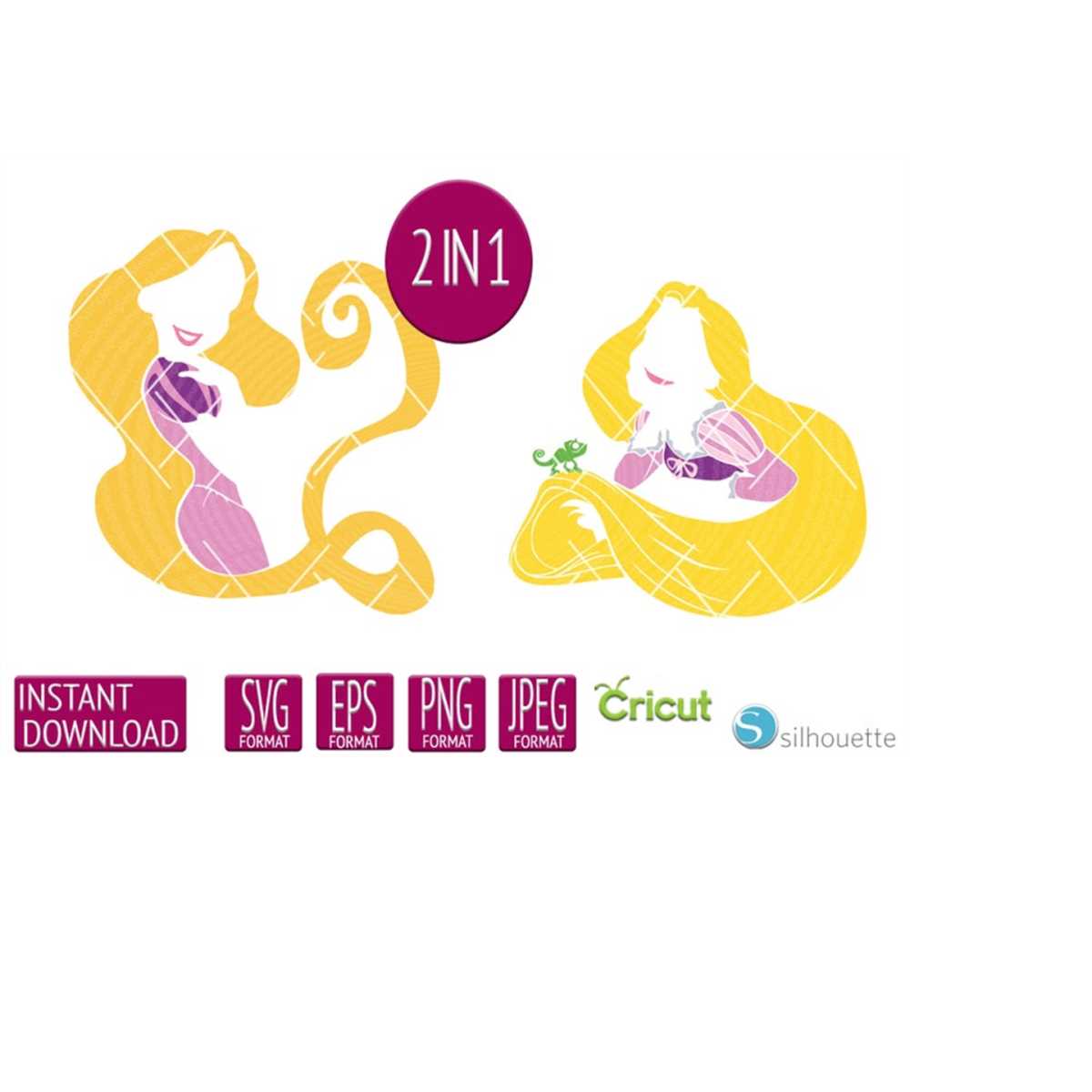 Rapunzel svg bundle, Tangled svg bundle, rapunzel svg cuttin - Inspire