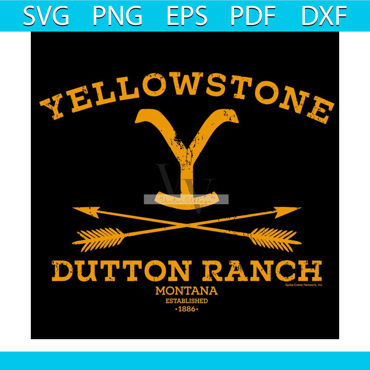 Dutton Ranch Logo Vector Yellowstone Svg, Trending Svg, Arrow Svg, Dutton Ranch Svg, | Inspire ...