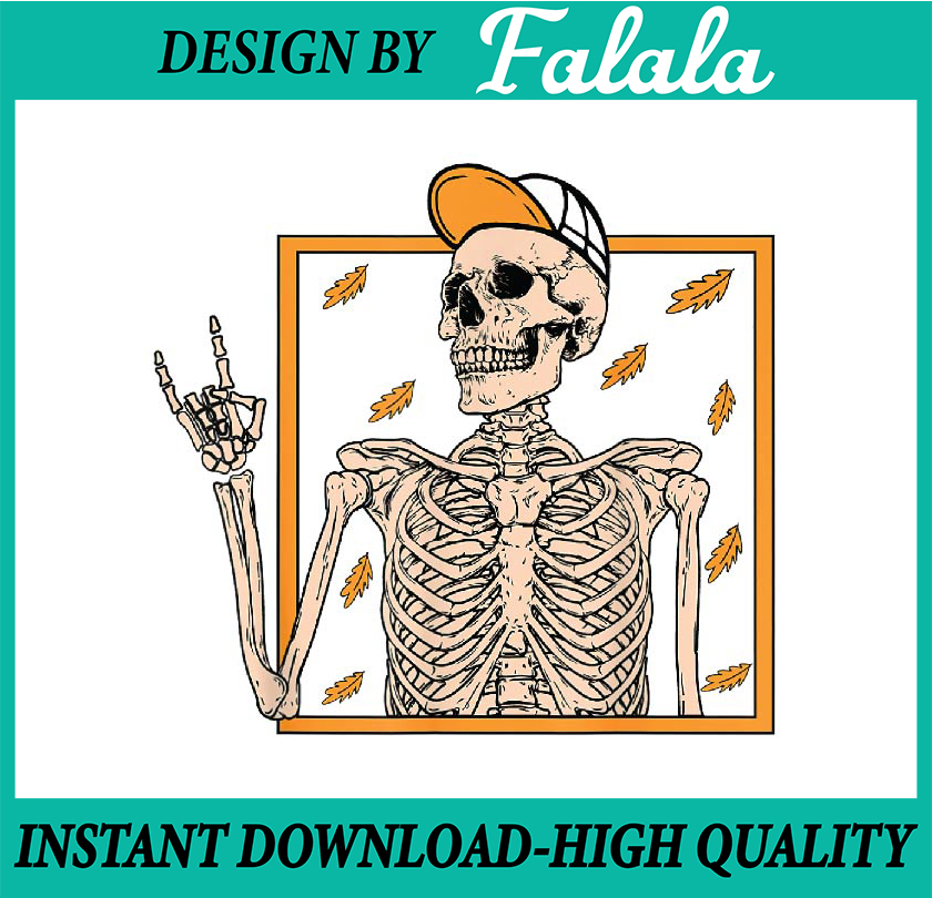 Skeleton Ha Vintage Halloween Skeleton Rock On Hand Skeleton Men Boys Ha - Inspire ...