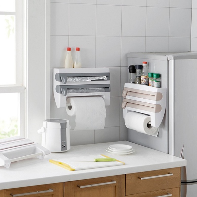 4-In-1 Kitchen Roll Holder Dispenser | Inspire Uplift