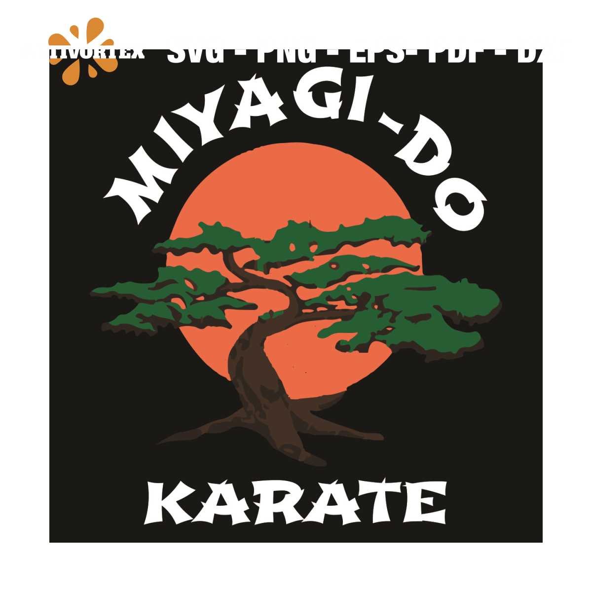MiyagiDo Karate svg, Miyagi distress svg, Mr. Miyagi svg, Mi | Inspire ...