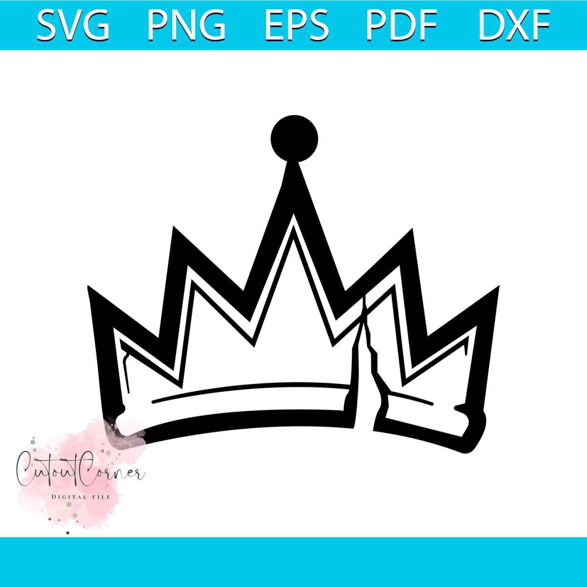 White Crown Svg, Trending Svg, White Crown Svg, Disney Desce - Inspire