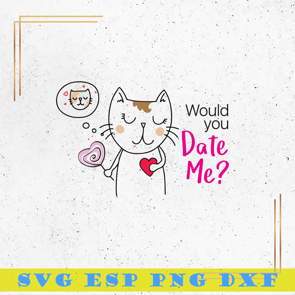 Heart SVG, Date me SVG, Love SVG, Romance SVG, Happy Valenti | Inspire ...