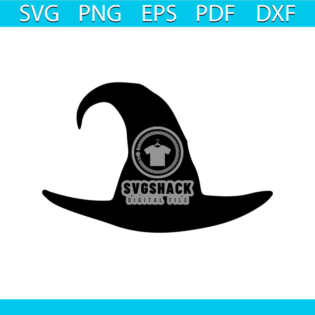 Witch hat svg free, halloween svg, hat svg, instant download - Inspire