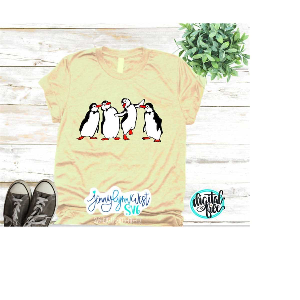 Mary Poppins SVG Penguins Jolly Holiday Mary Poppins Penguin | Inspire ...