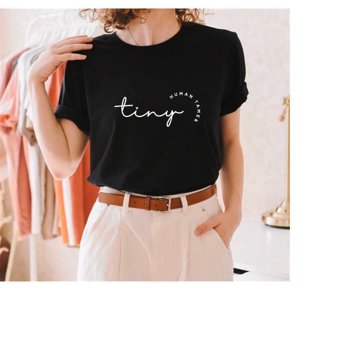 Tiny Human Tamer SVG PNG PDF, Funny Teacher Svg, Mom Svg, Sc - Inspire