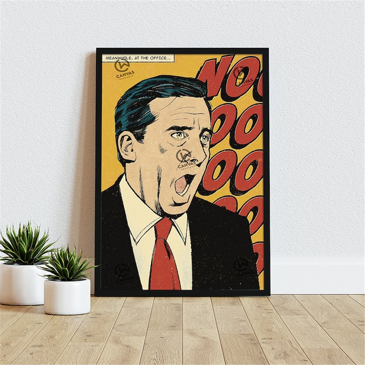 The Office Print Poster, The Office Canvas Art, Meanwhile at Inspire
