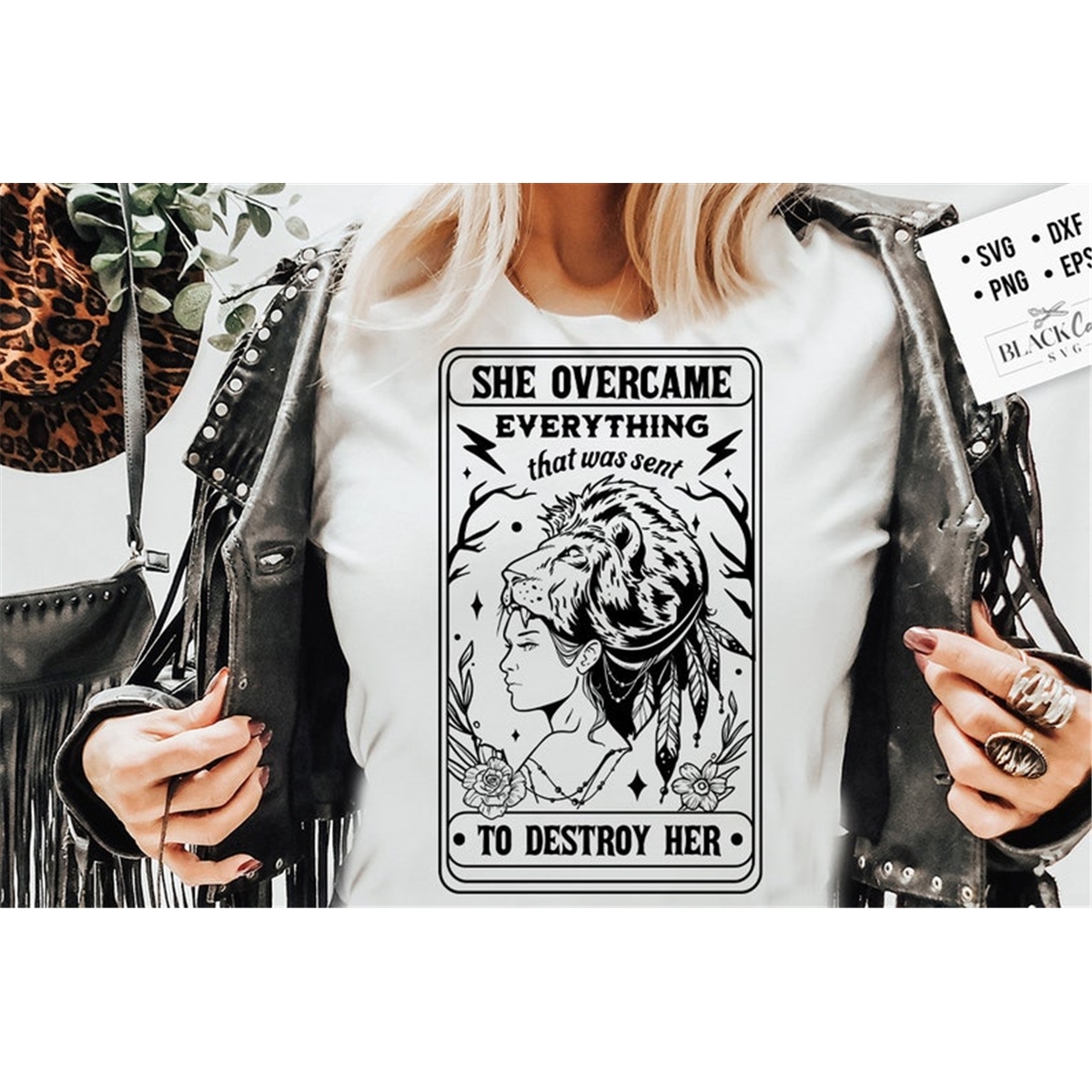 She Overcame Everything svg, That Was Sent To Destroy Her SV Inspire