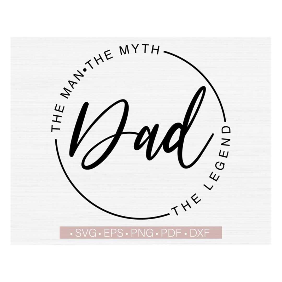Dad Svg Cut File, Dad Svg for Cricut, Father's Day Svg For S | Inspire ...