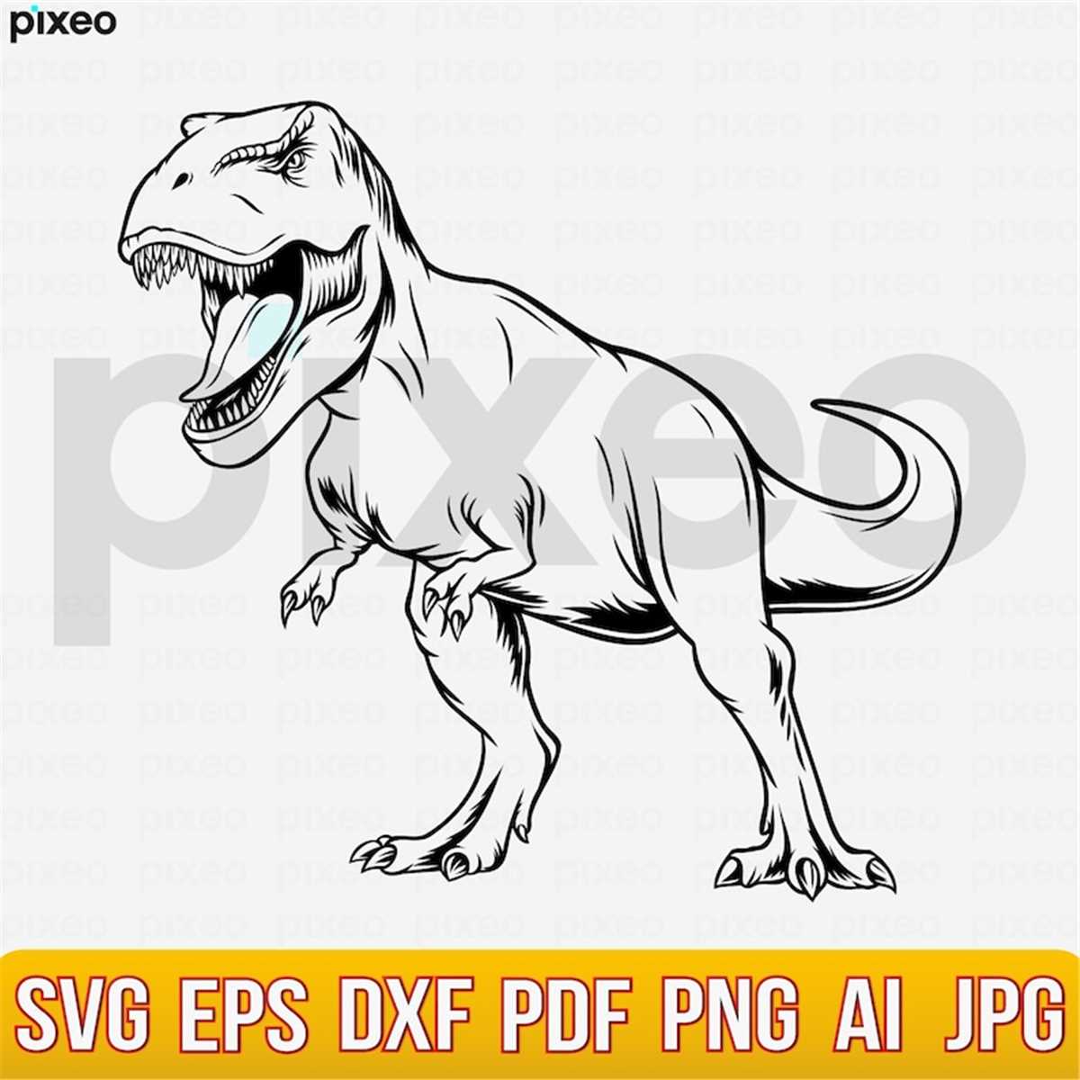 T rex Svg, T Rex Scratch Svg, Dinosaur Svg, Tyrannosaurus Re Inspire