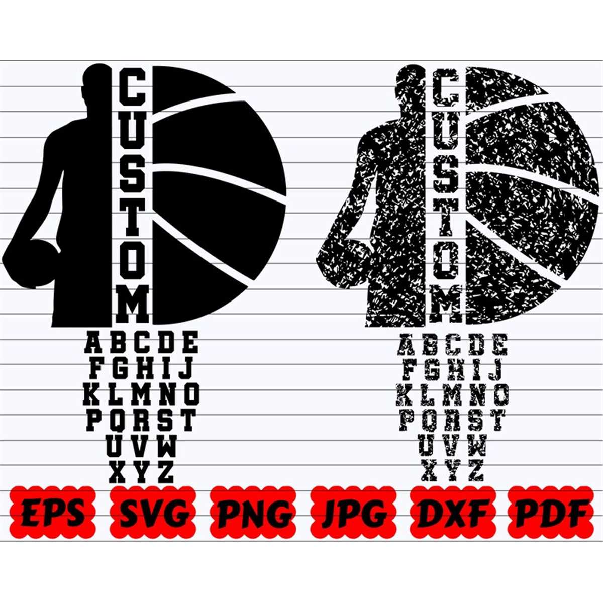 Basketball Custom SVG | Custom Basketball SVG | Custom SVG | - Inspire