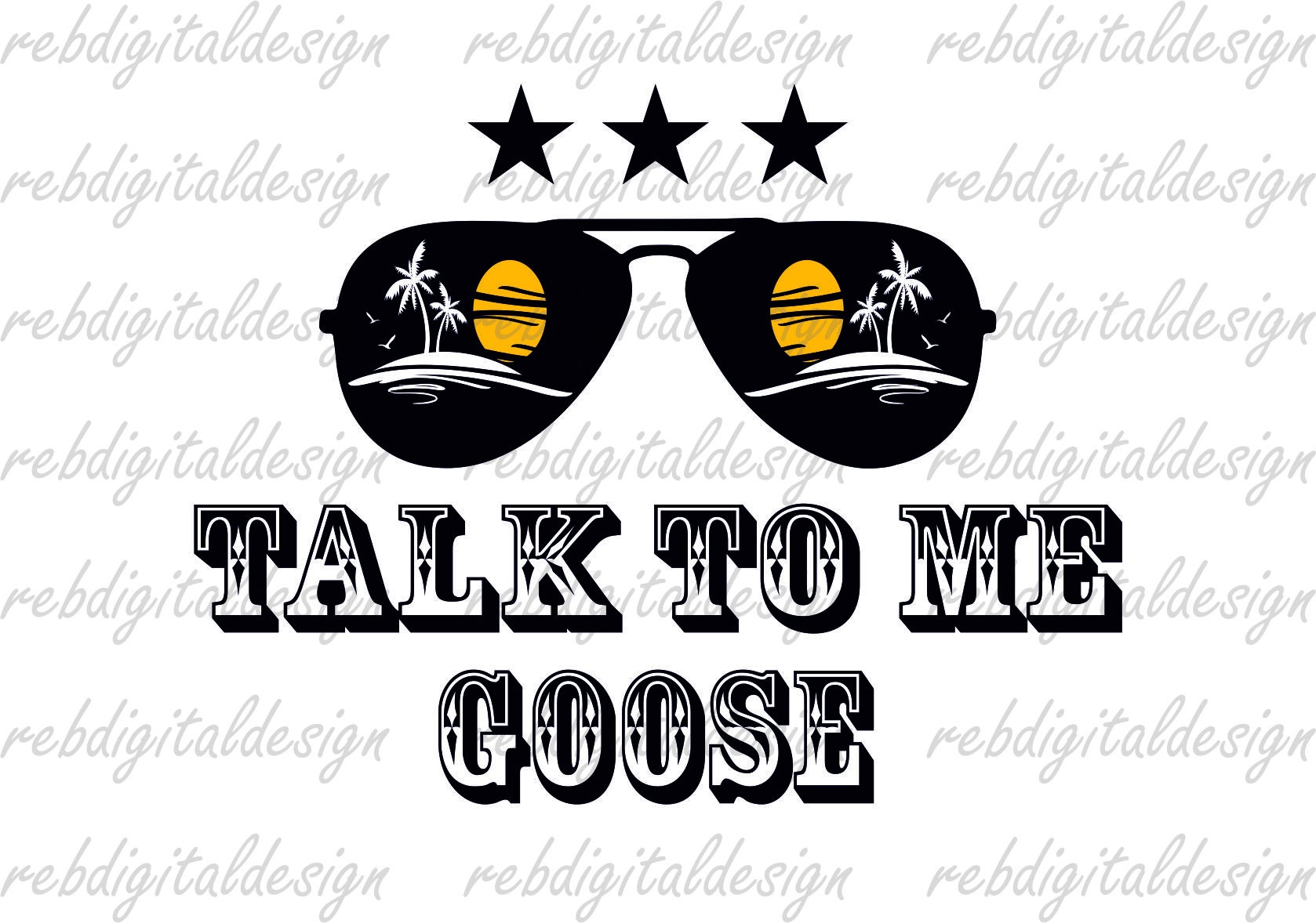 Talk To Me Goose SVG PDF PNG EPs Instant Digital Download Cl Inspire