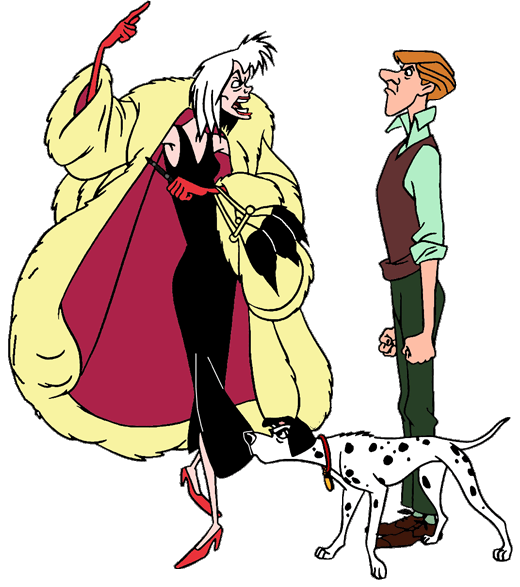 101 Dalmatians Clipart,101 Dalmations PNG, Cruella PNG,Cruel | Inspire ...