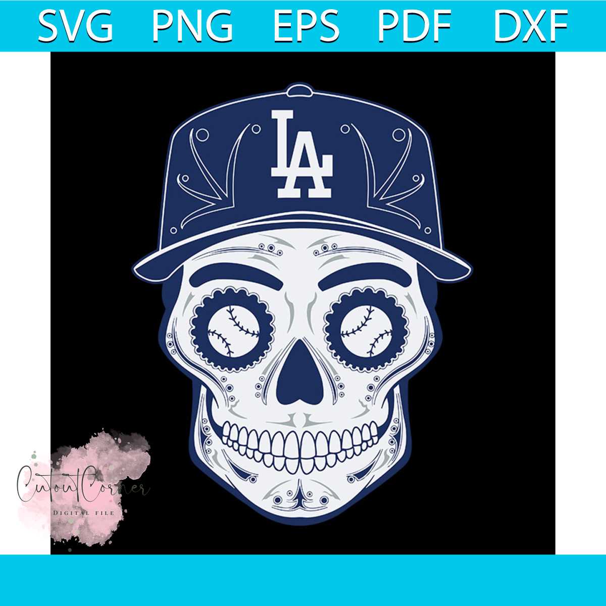 公式Mr cartoon✕ LA DodgersコラボSuger Skull 公式Mr cartoon✕ LA DodgersコラボSuger Skull