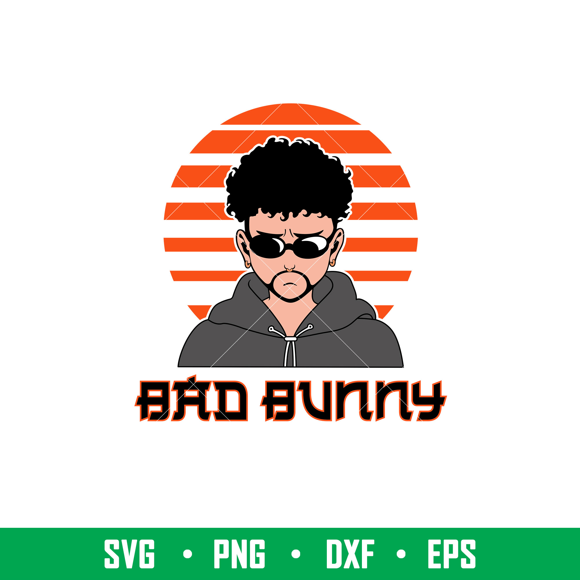 Bad Bunny Yonaguni Anime,Bad Bunny Yonaguni Anime Svg, Bad B Inspire