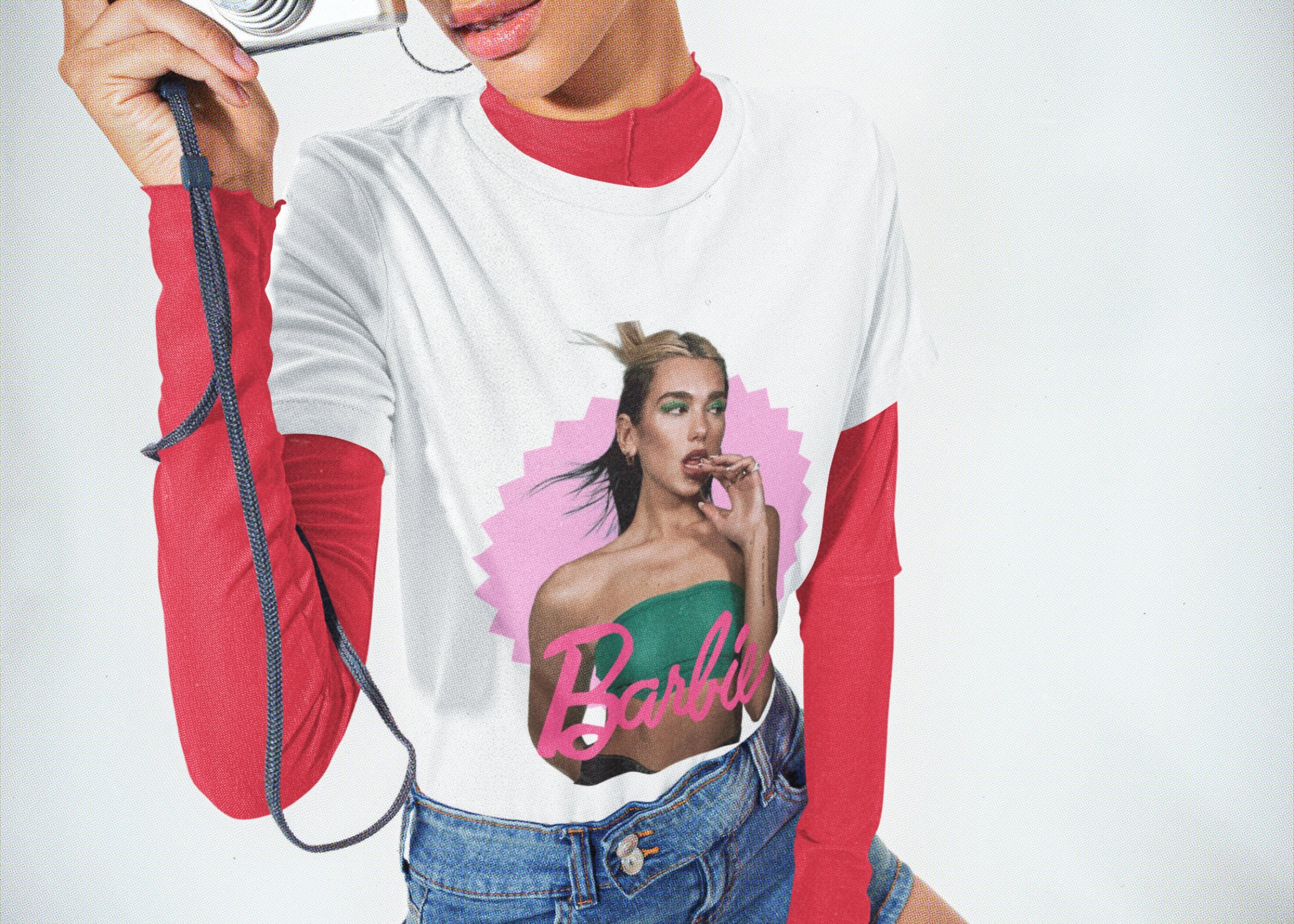 Dua Lipa Merch, Dua Lipa T-Shirt, Dua Lipa Barbie Shirt, Bar - Inspire Uplift