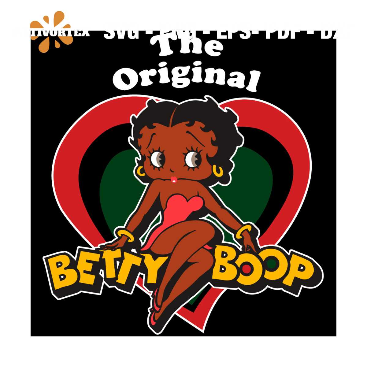 The Original Betty Boop Svg, Betty Boop Heart Svg, Trending | Inspire ...