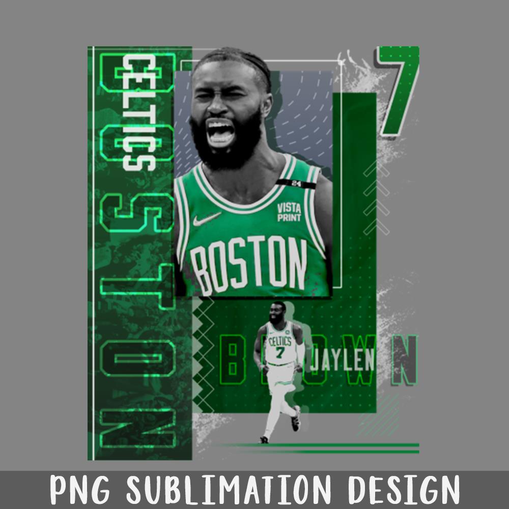 Jaylen Brown Basketball Paper Poster Celtics 2 PNG Download Inspire
