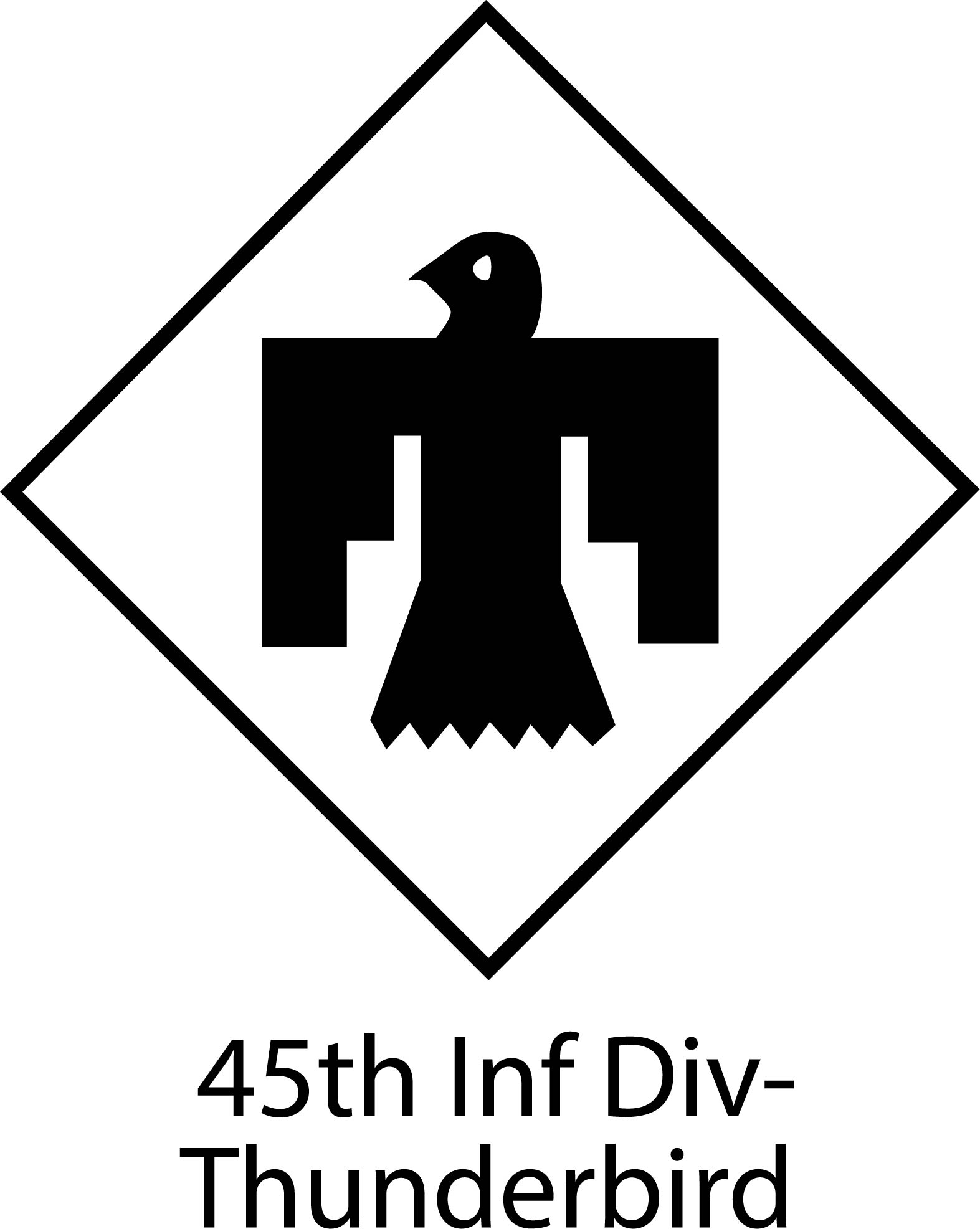 Us Army 45th Infantry Thunderbird Divisions Vector Svg Dxf E Inspire Us Army 45th Infantry Thunderbird Divisions Vector Svg Dxf E Inspire