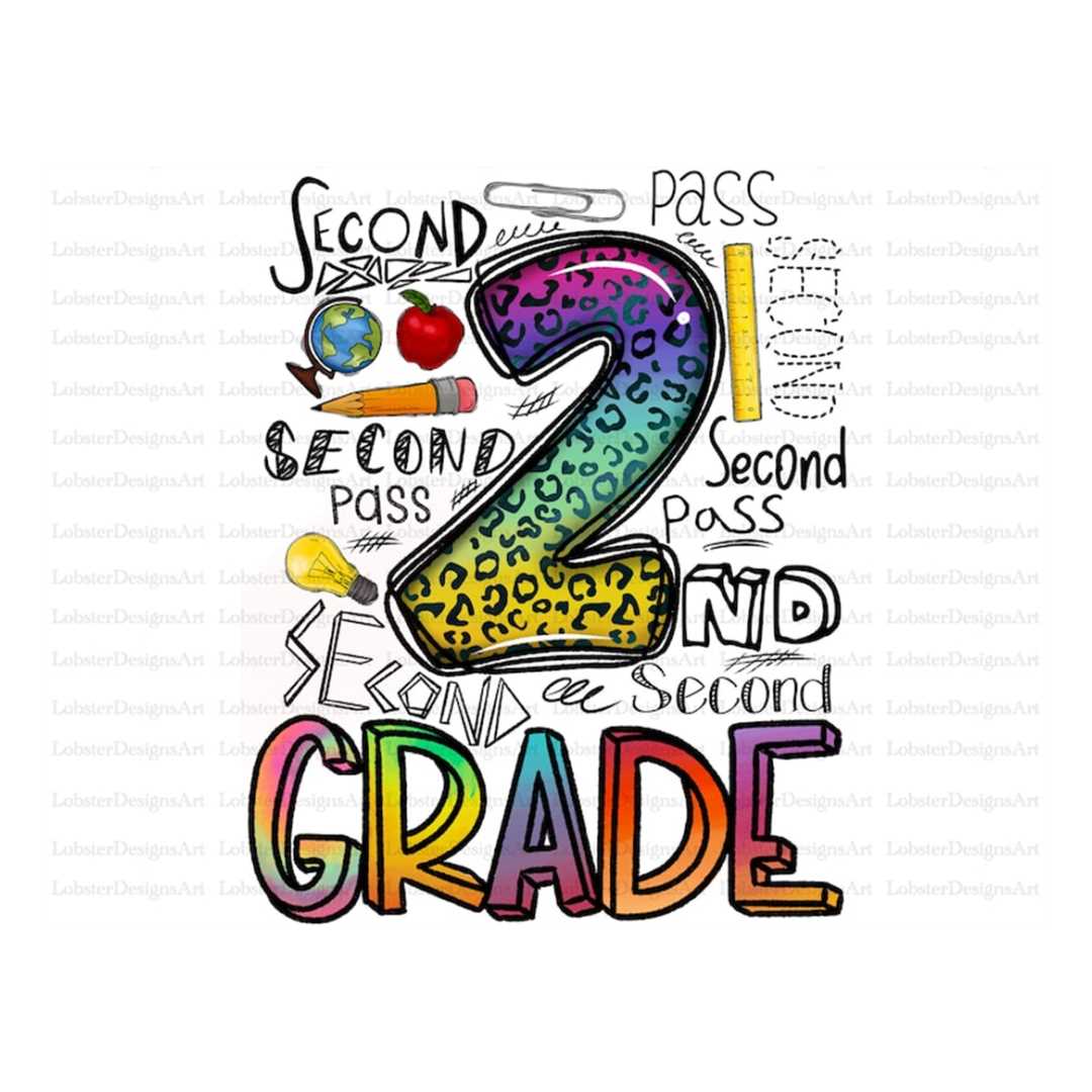 2nd second Pass Grade Png File, Western, 2nd Grade, Teacher - Inspire ...