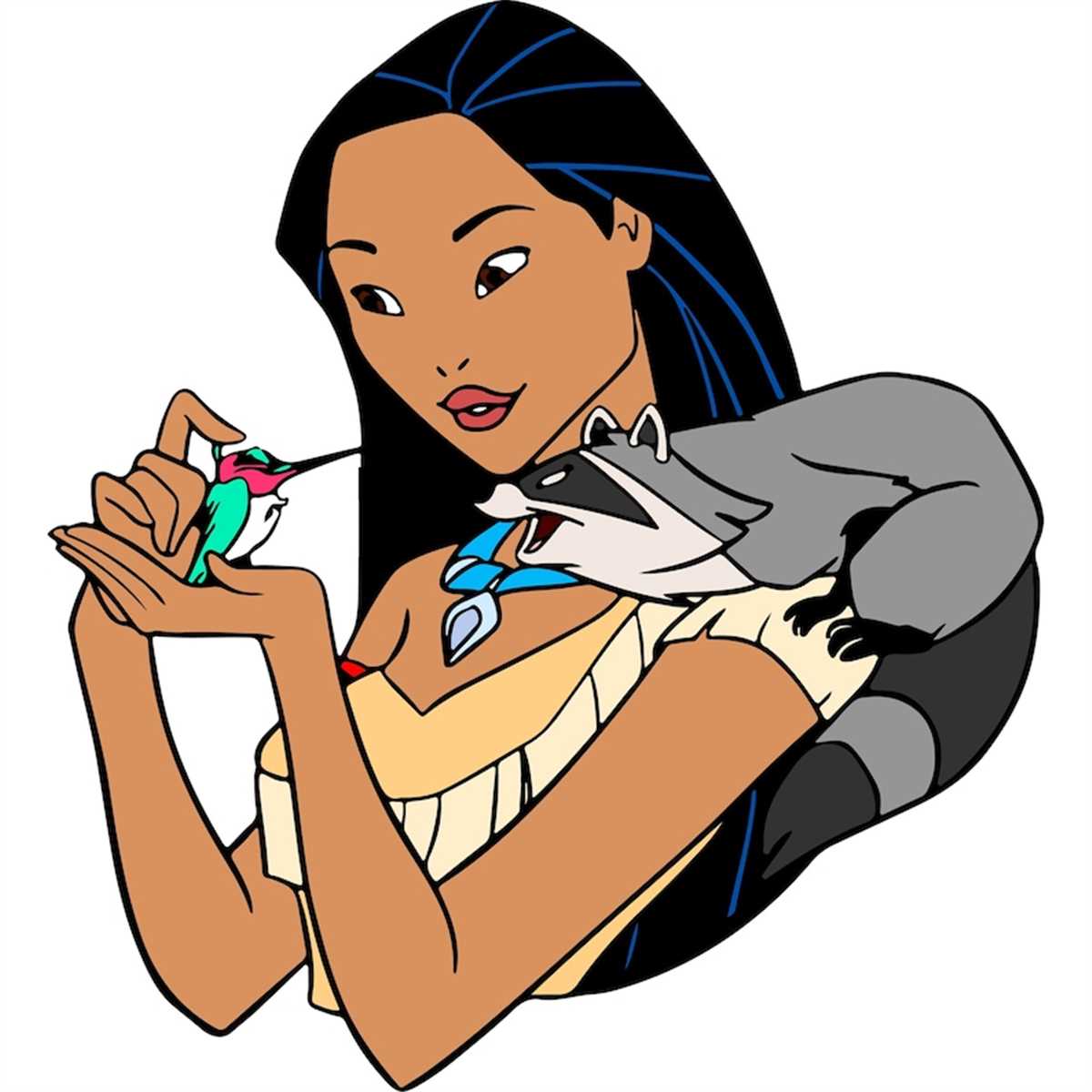 QualityPerfectionUS Digital Download - Pocahontas, Meeko and - Inspire ...
