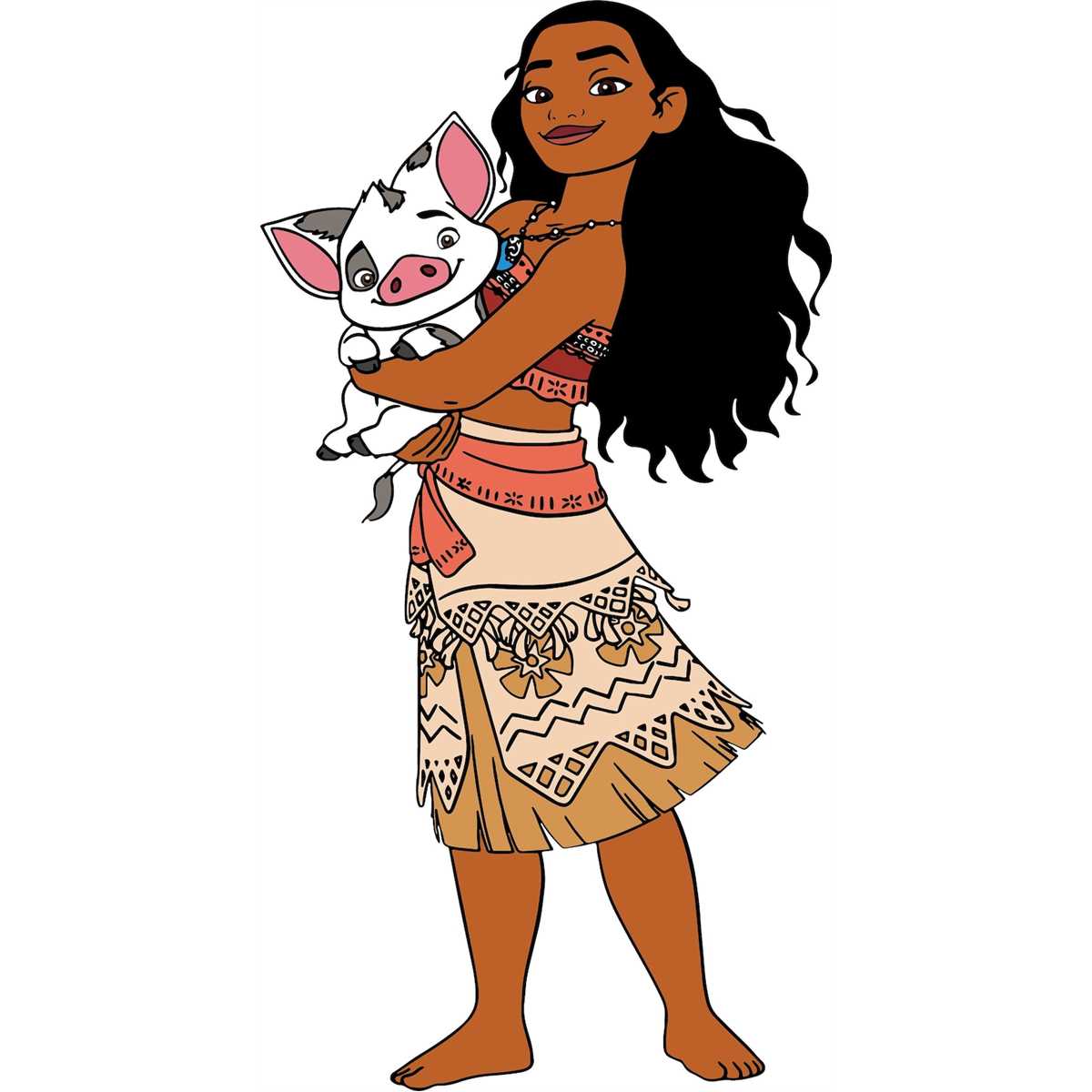 QualityPerfectionUS Digital Download - Moana and Pua - PNG, - Inspire Motiv 