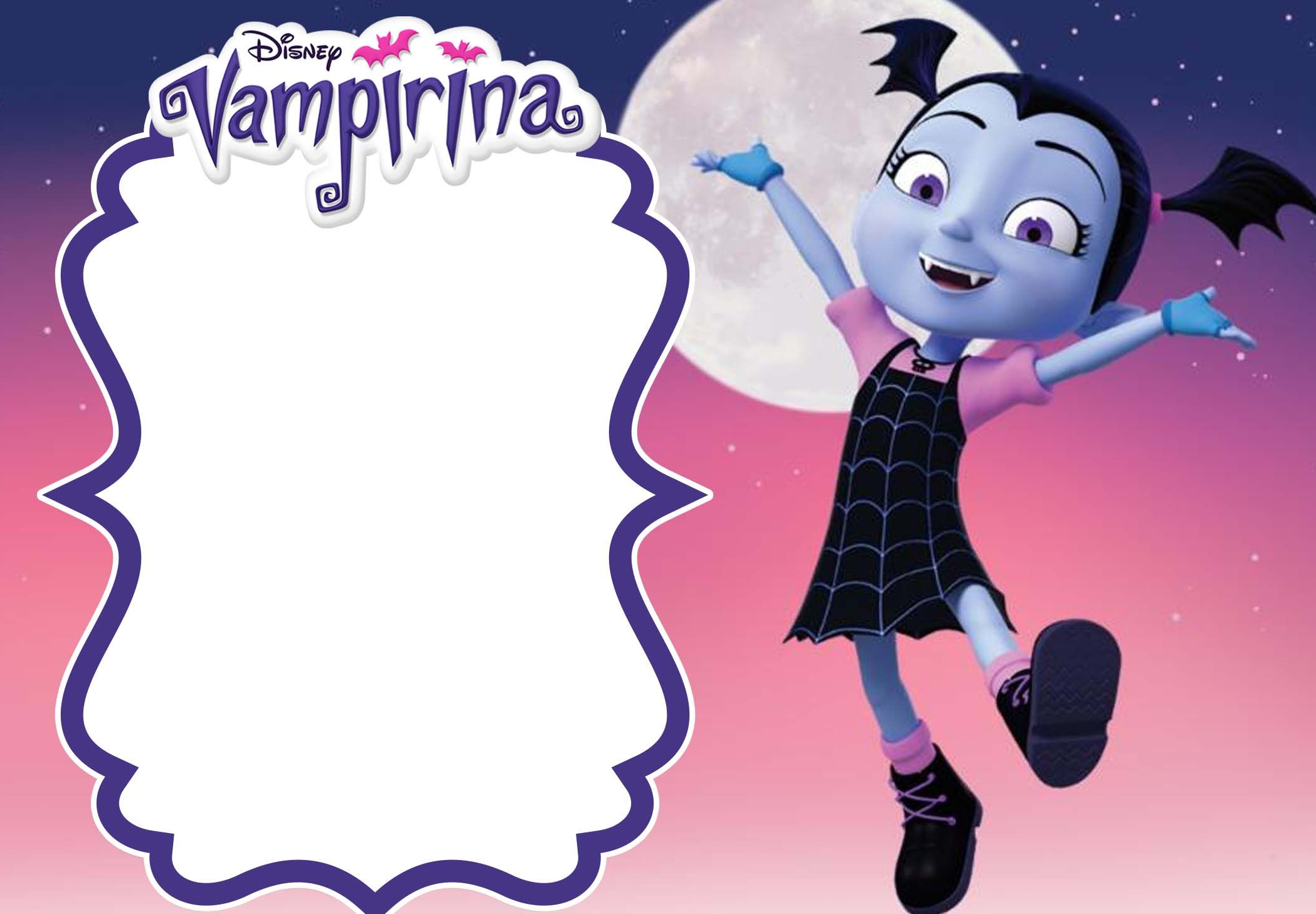 Vampirina Clipart Digital Download, Vampirina PNG, font Vamp - Inspire ...