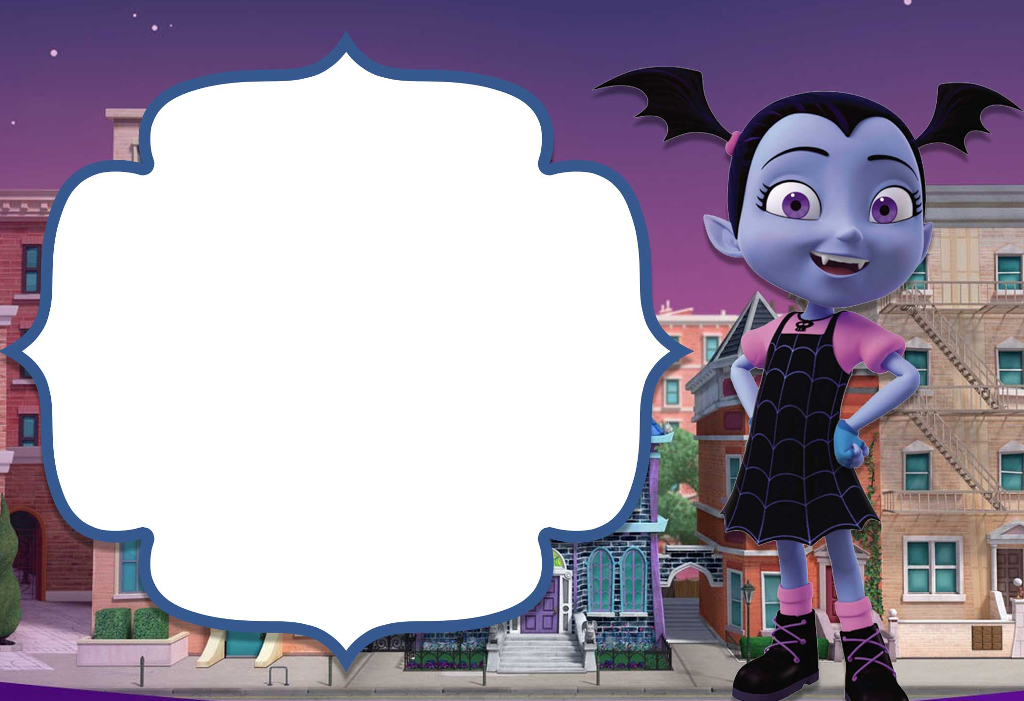 Vampirina Clipart Digital Download, Vampirina PNG, font Vamp - Inspire ...