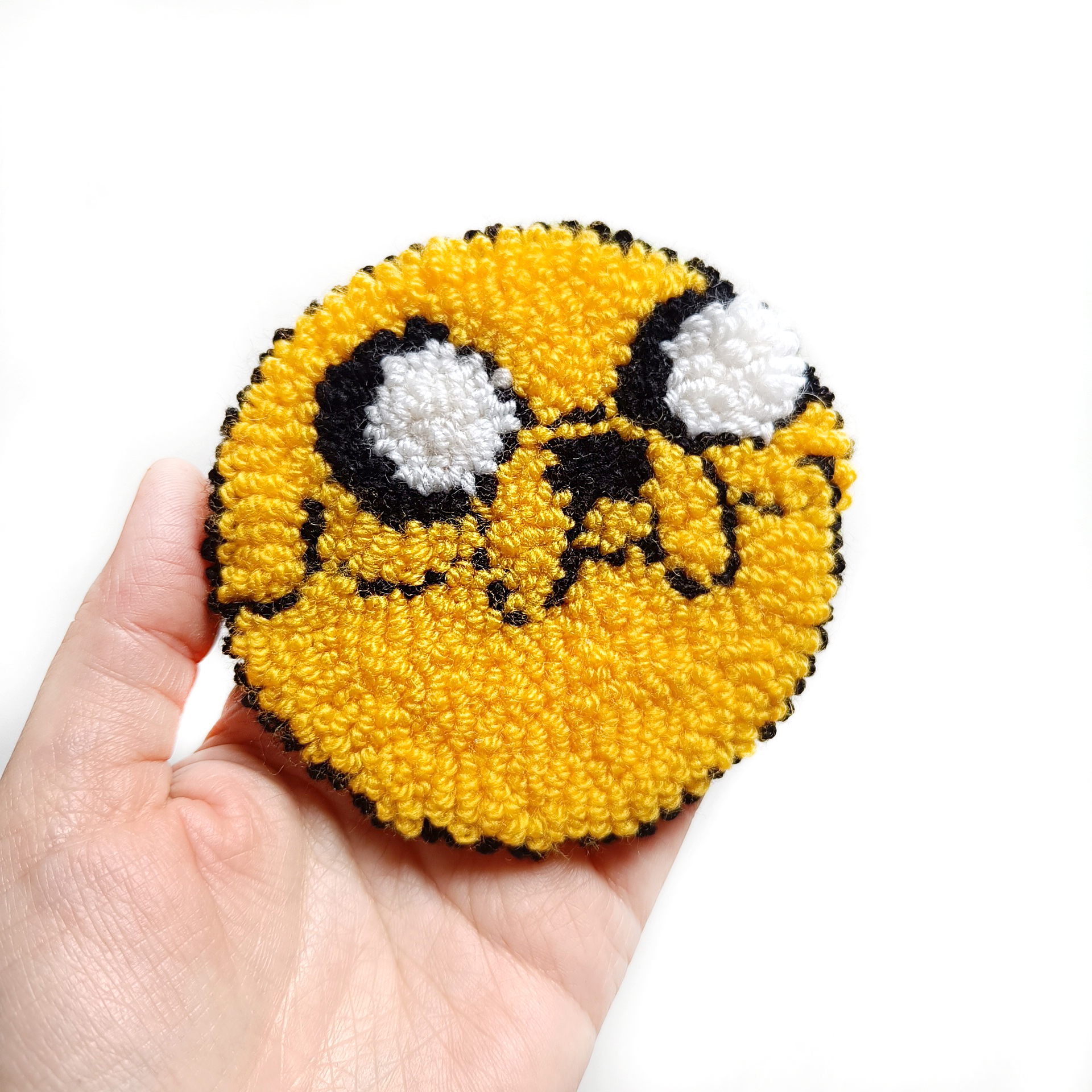 Jake coasters Tufted coasters Punch needle coasters Christmas coasters Christmas gifts Sweet Home Coasters Mug coasters