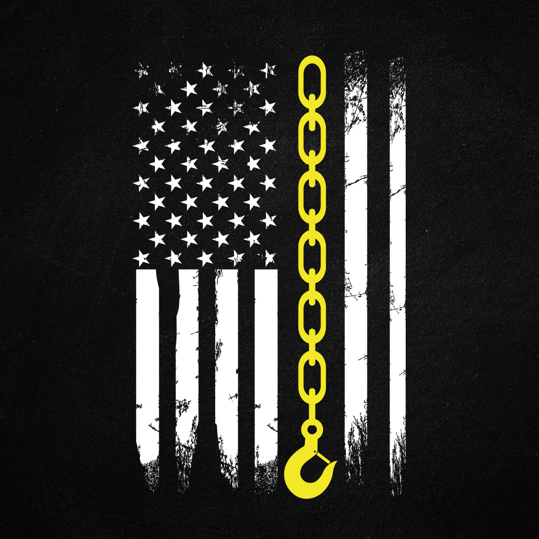 Tow Truck Thin Yellow Line American Flag 4th Of July Svg Pri Inspire