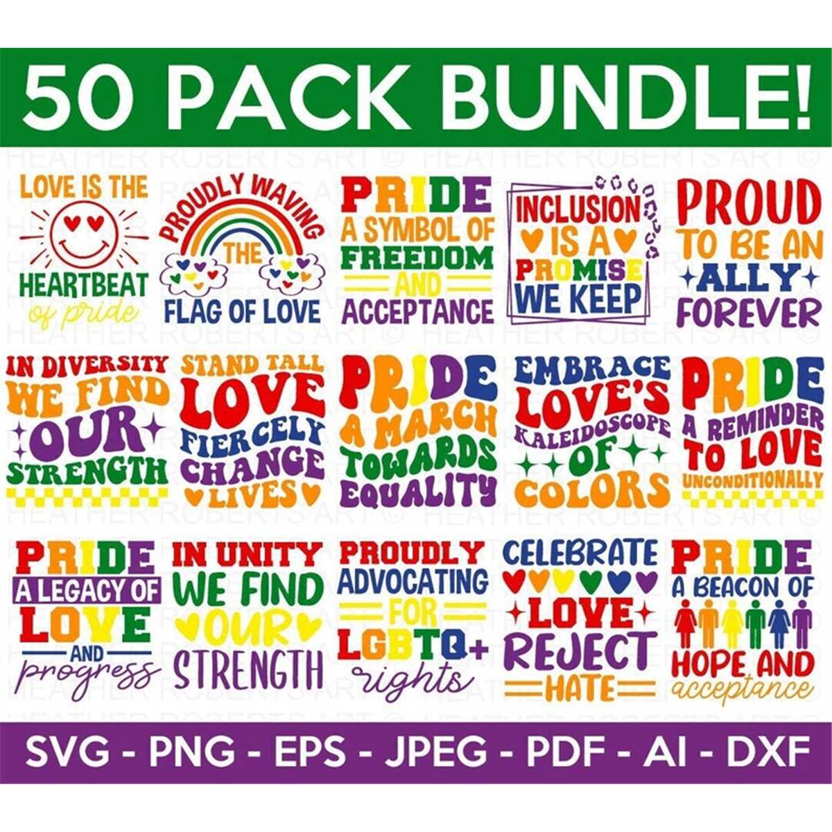 LGBTQ SVG Bundle, Gay Pride SVG Bundle, Gay svg, Pride svg, | Inspire ...