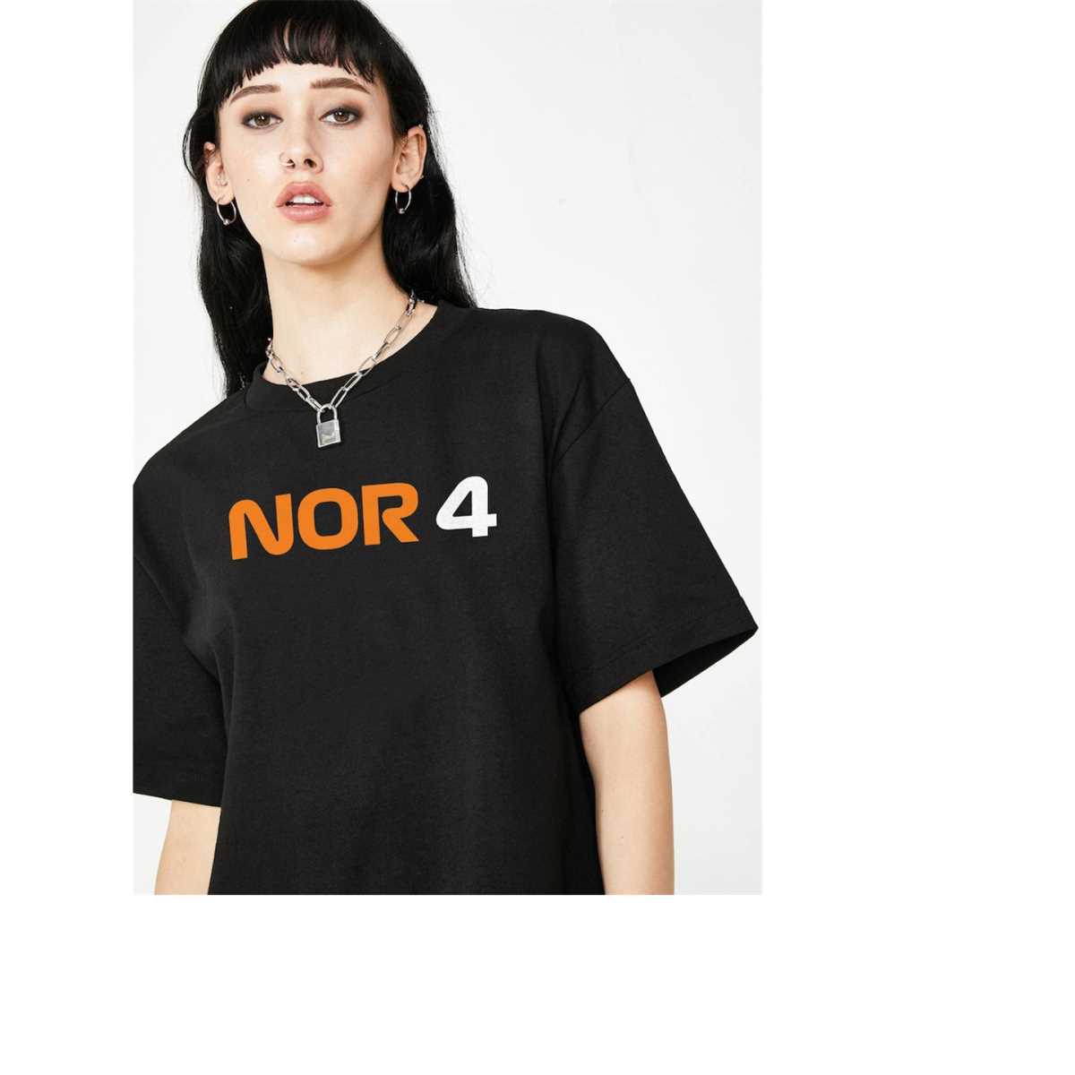 T-shirt Lando Norris F1 Fan Art - 100% Coton - Unisexe - Neuf Avec étiquettes