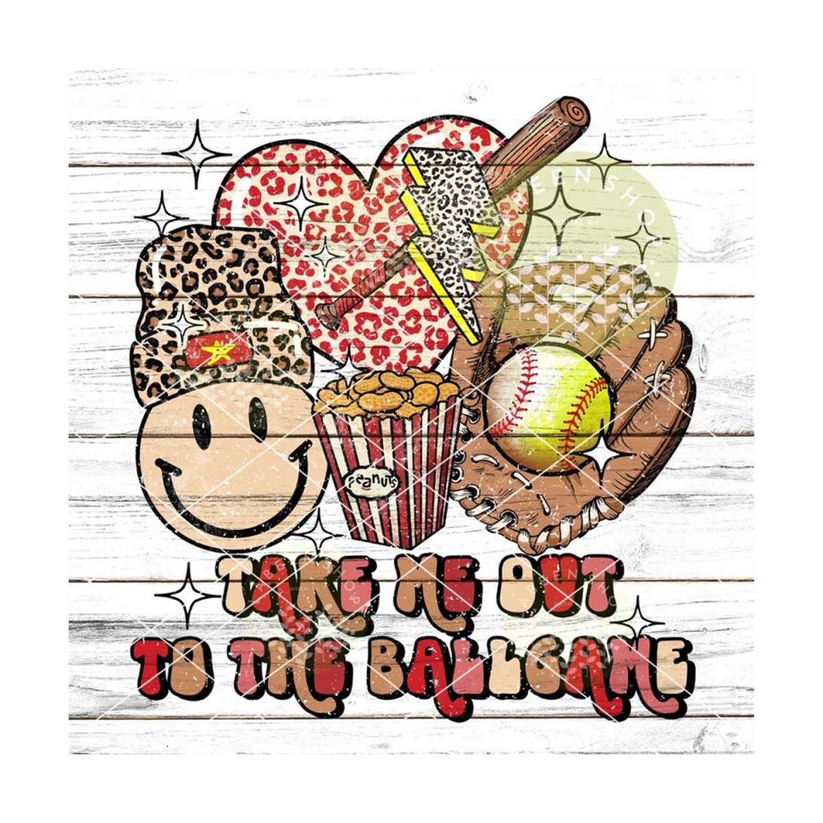 Take Me Out To The Ballgame Snapback main image 1