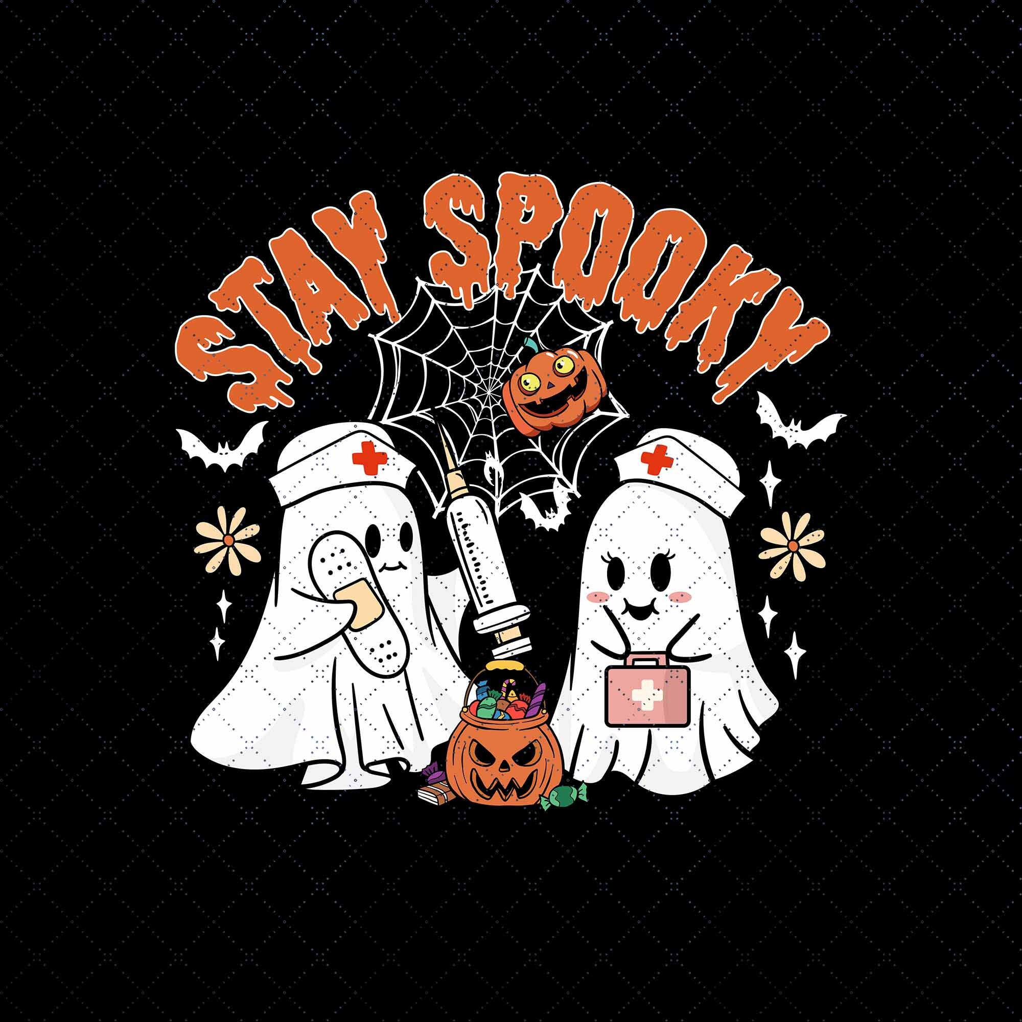 Nurse Halloween Png, Stay Spooky Png, Spooky Nurse Png, Nurs - Inspire