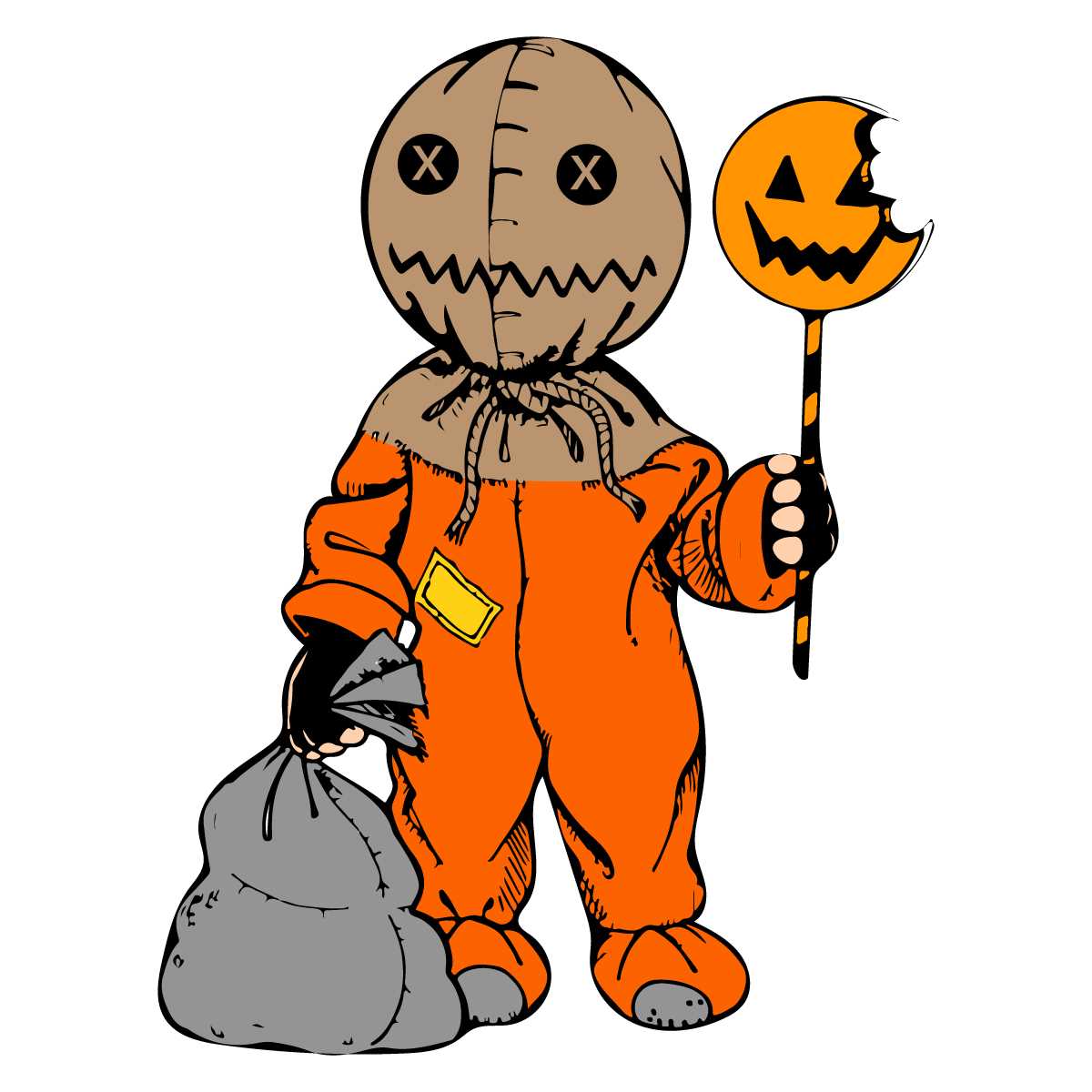 Trick R Treat Sam Halloween SVG, Horror Movie SVG | Inspire Uplift