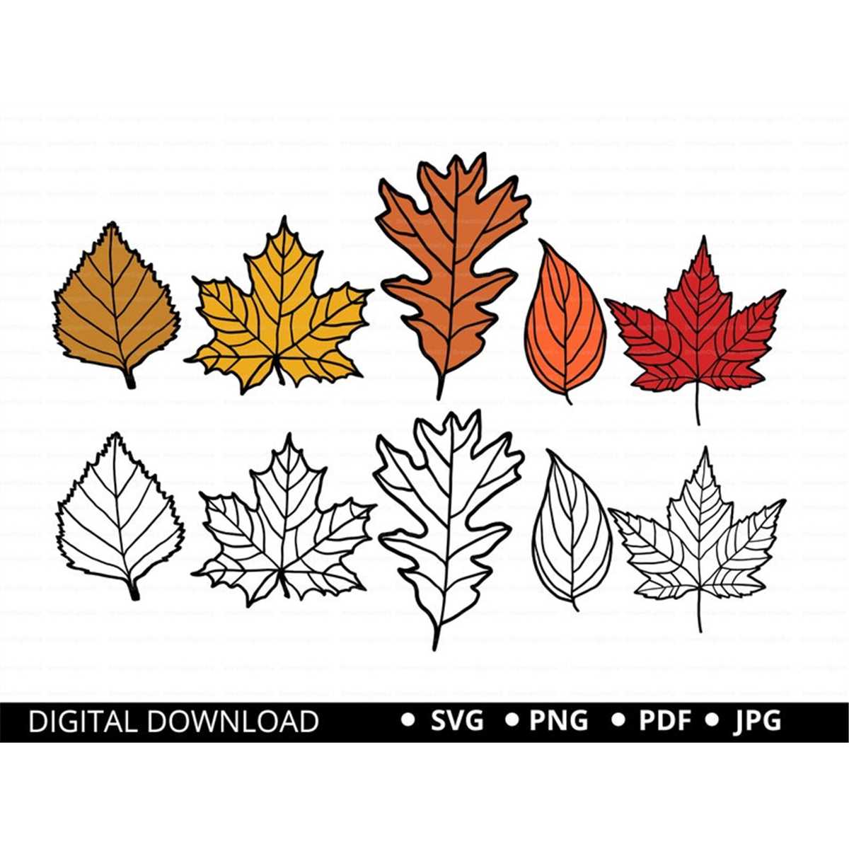 Fall leaves SVG, Autumn Leaves, Layered Leaf, Fall Leaf, lea | Inspire ...