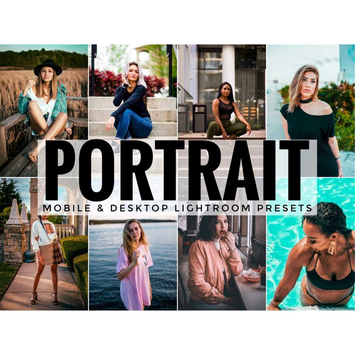 8 Portrait Mobile Presets, Instagram Influencer, Lightroom P | Inspire ...