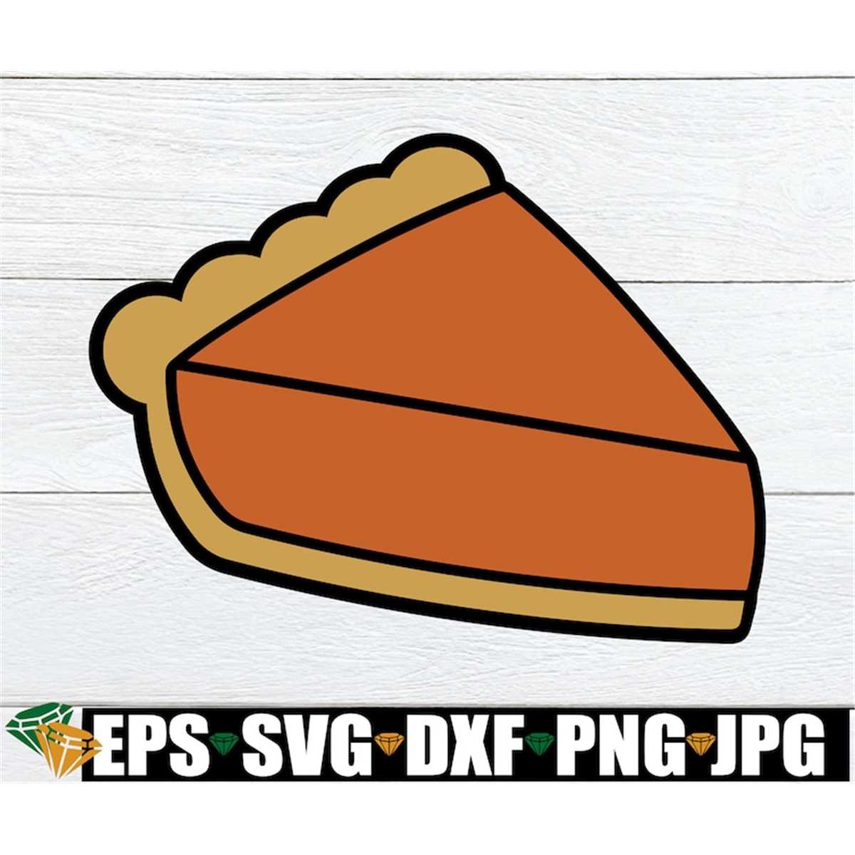Pumpkin Pie svg, Slice Of Pumpkin Pie svg, Thanksgiving Pie - Inspire