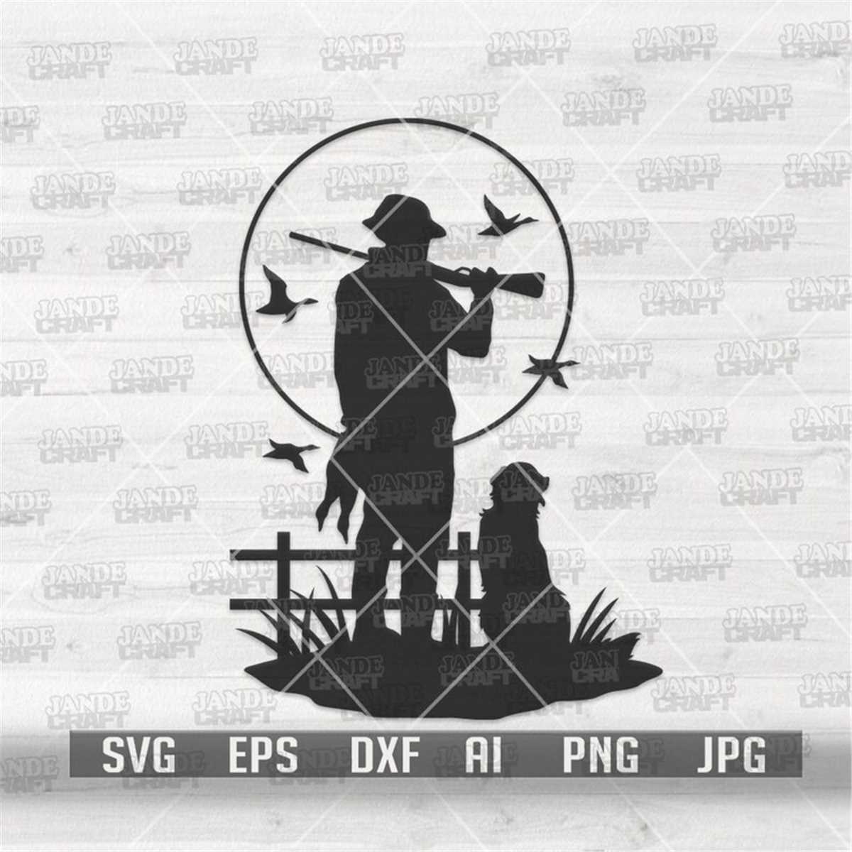Duck Hunter svg Waterfowl Clipart Hunting Stencil Outd Inspire